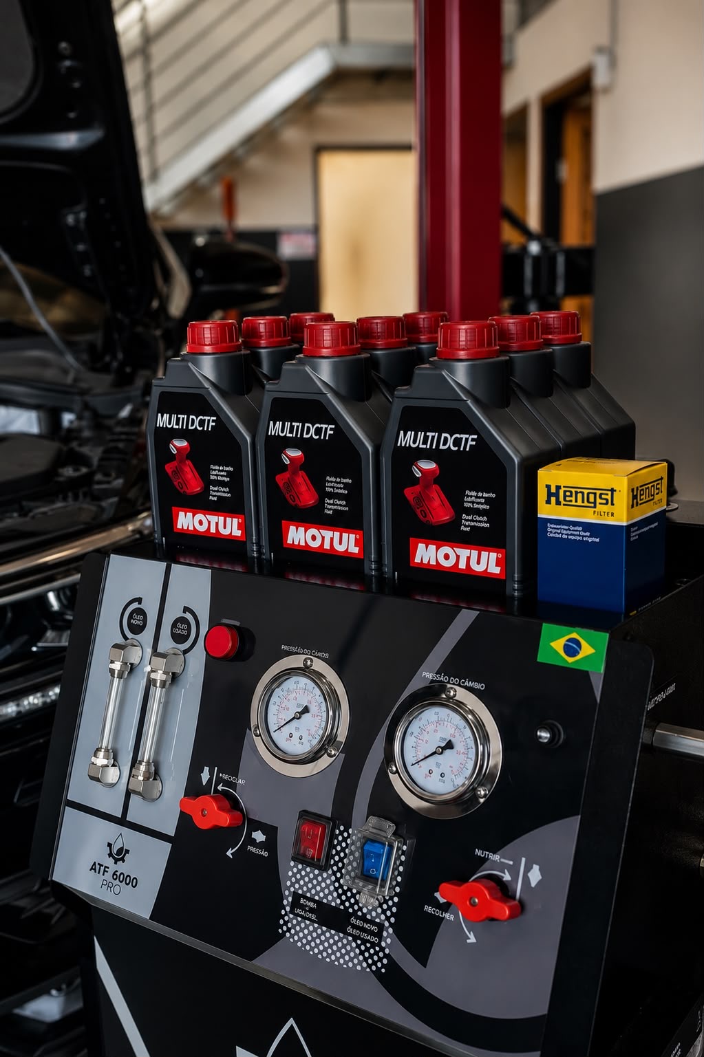 Equipamentos e lubrificantes